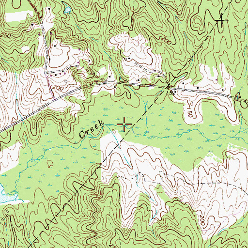 Topographic Map of Gillespies Pond (historical), SC