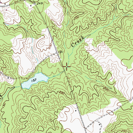 Topographic Map of Sawyers Mill (historical), SC
