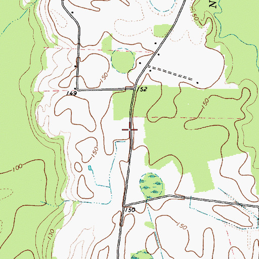 Topographic Map of Smiths School (historical), SC