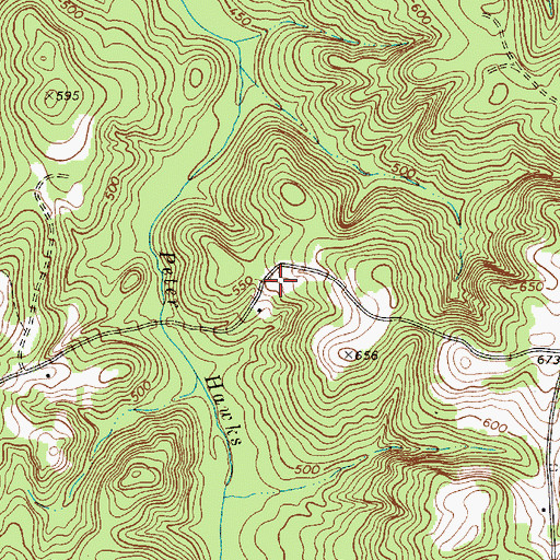 Topographic Map of Askew Cemetery, SC