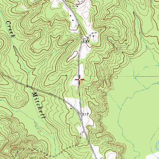 Topographic Map of Gage School (historical), SC