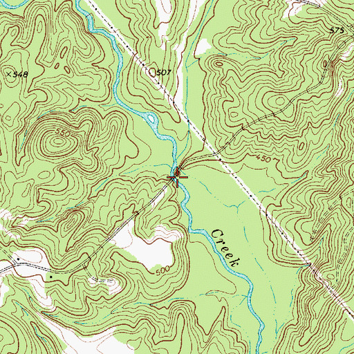Topographic Map of Gist Bridge, SC