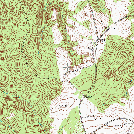 Topographic Map of Going Cemetery, SC
