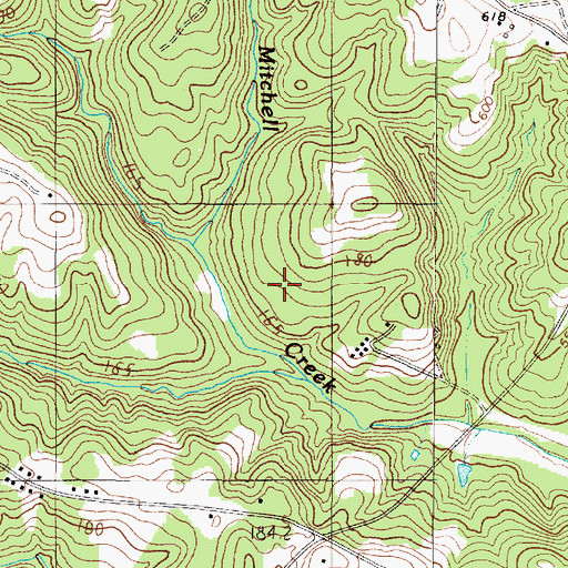 Topographic Map of Mayhew Cemetery, SC