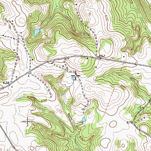 Topographic Map of Mount Joy School (historical), SC