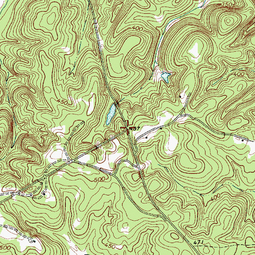 Topographic Map of Red Point (historical), SC