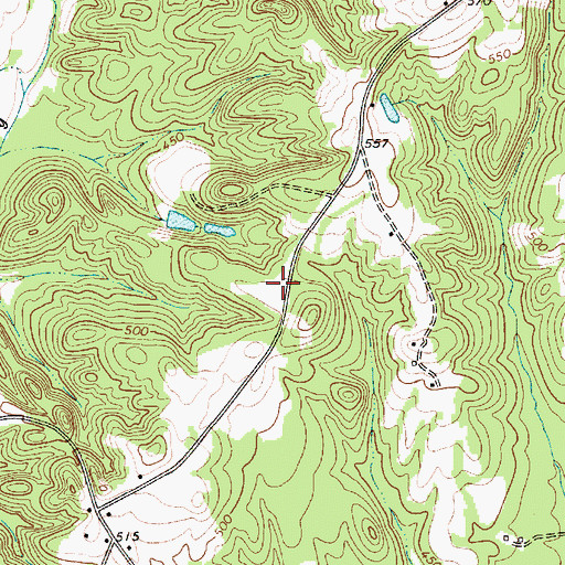 Topographic Map of Steen Cemetery, SC