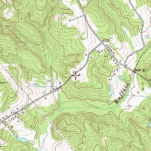 Topographic Map of Swink - Little Cemetery, SC