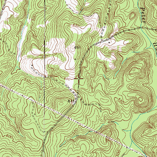 Topographic Map of Union Branch School (historical), SC
