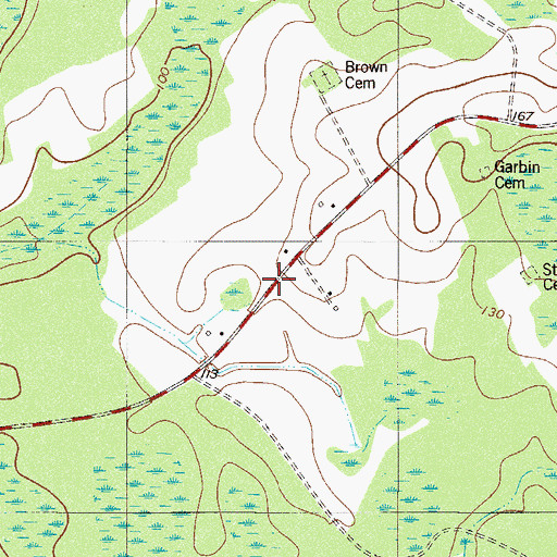Topographic Map of Box Store (historical), SC