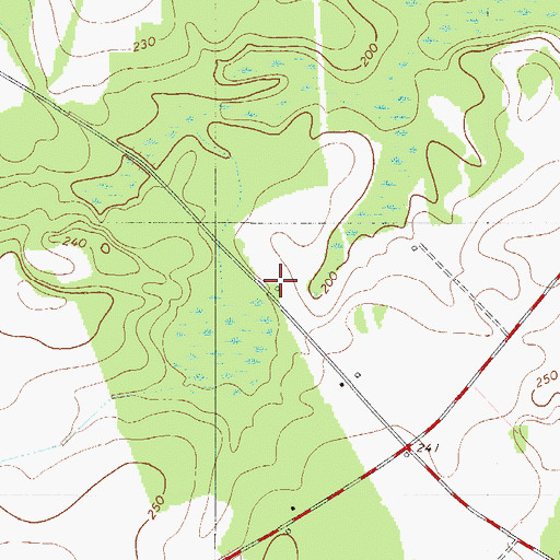 Topographic Map of Smyrna Church (historical), SC
