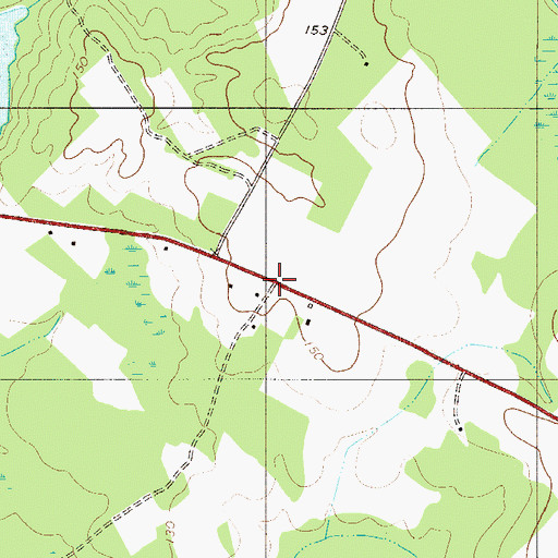 Topographic Map of Solomons Store (historical), SC