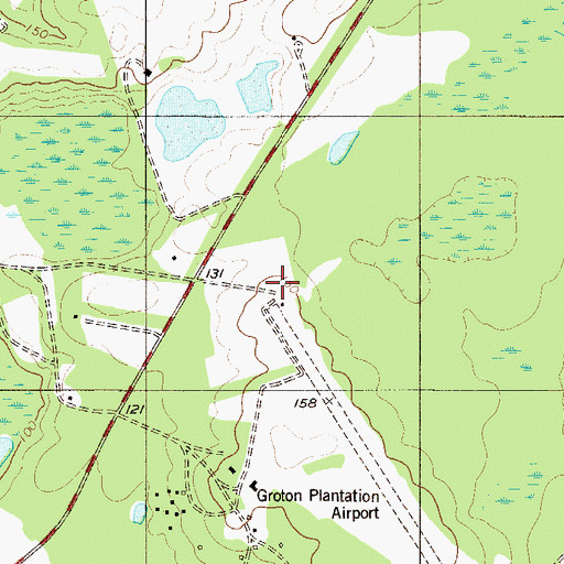 Topographic Map of Venison Hunt Club, SC