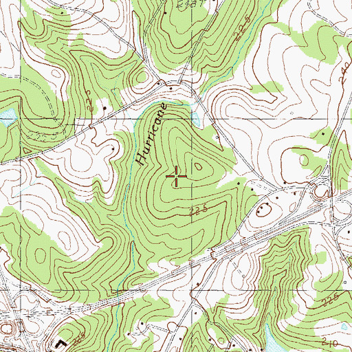 Topographic Map of Bridlewood, SC