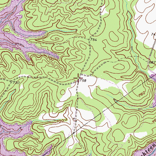 Topographic Map of Ready School (historical), SC