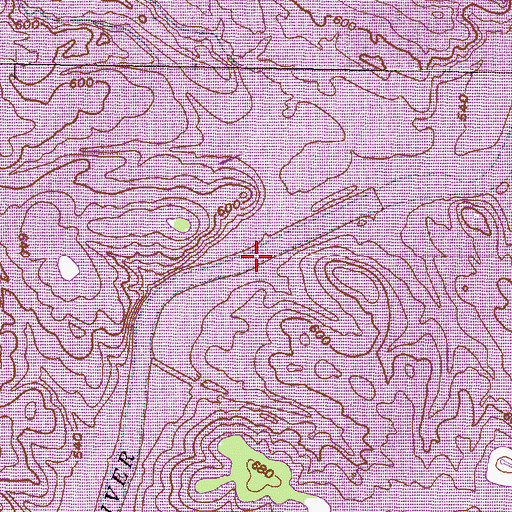 Topographic Map of Sloans Fery (historical), SC