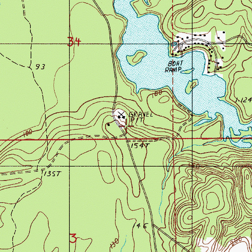 Topographic Map of Mount Pleasant Church, AL