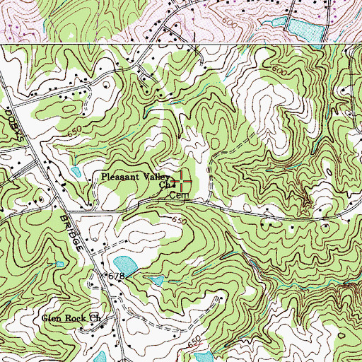 Topographic Map of Massey School (historical), SC