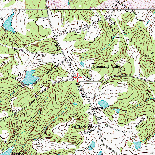 Topographic Map of Nauvassee (historical), SC