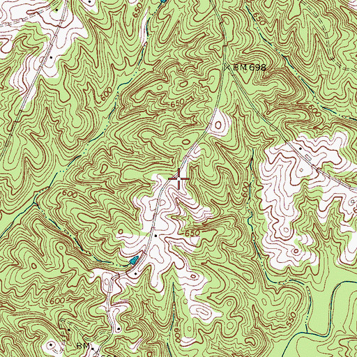 Topographic Map of Smiths School (historical), SC