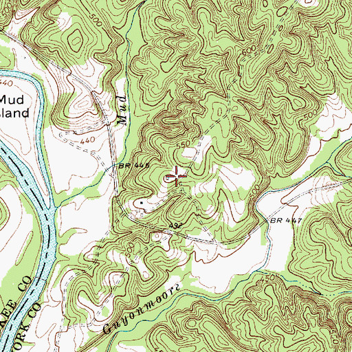 Topographic Map of Smith School (historical), SC