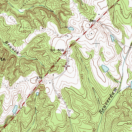 Topographic Map of Wilkerson School (historical), SC