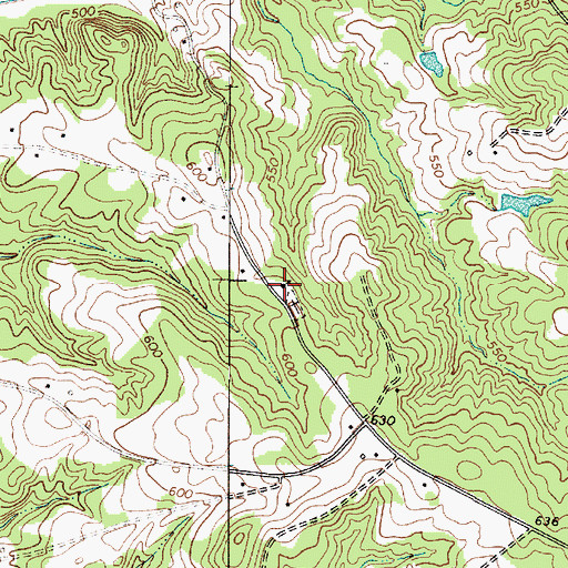 Topographic Map of Wilsons Chapel, SC