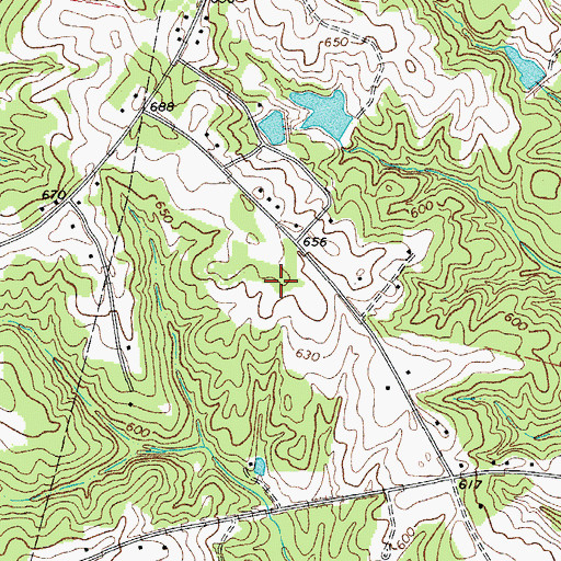 Topographic Map of Yorkdale, SC