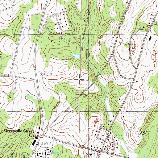 Topographic Map of Autumn Oaks, SC