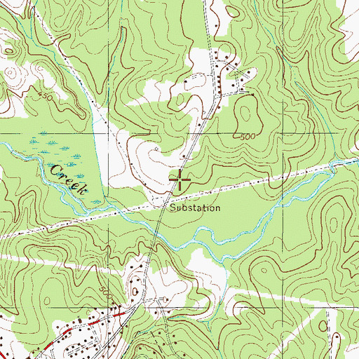 Topographic Map of Friendship School (historical), SC