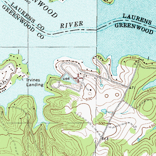 Topographic Map of Harbor Heights, SC