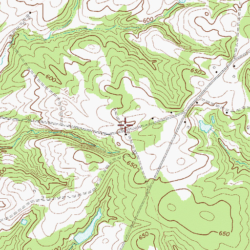 Topographic Map of Leith School (historical), SC