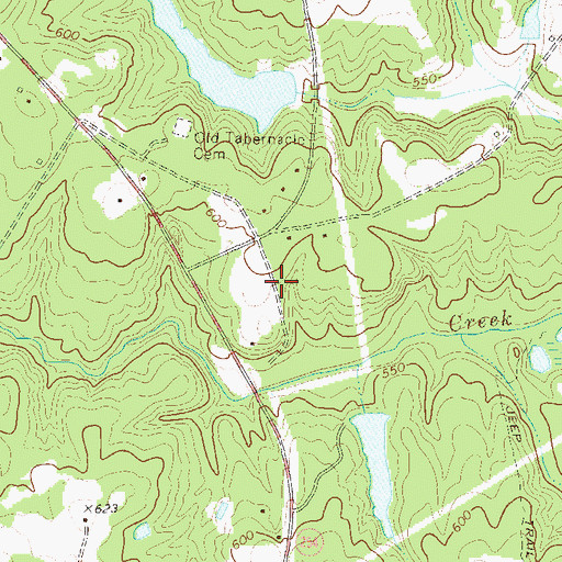 Topographic Map of North Hills Estates, SC