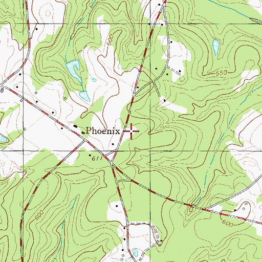 Topographic Map of Phoenix School (historical), SC