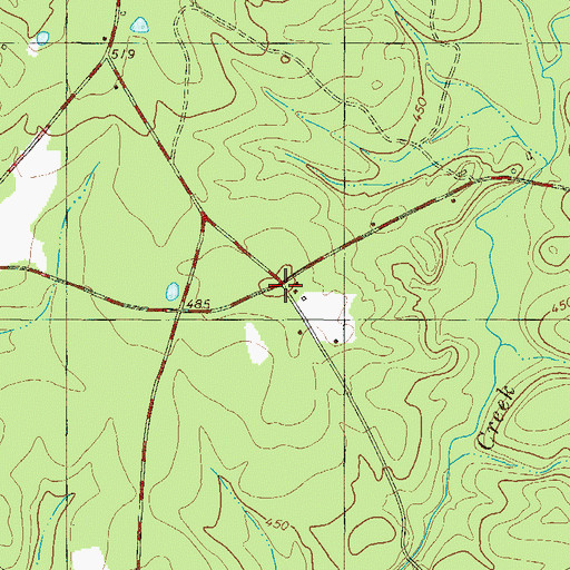 Topographic Map of Rosa (historical), SC