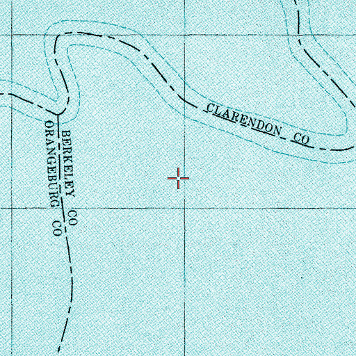 Topographic Map of Irvin Lake (historical), SC
