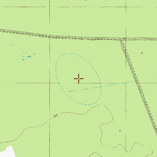 Topographic Map of Negro Bay, SC