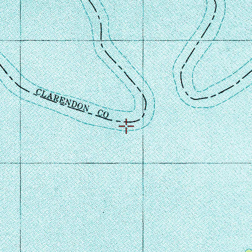 Topographic Map of Rocks Creek (historical), SC