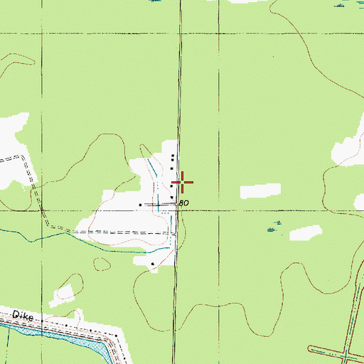 Topographic Map of Wing Road, SC