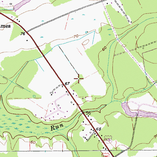 Topographic Map of Black Tom (historical), SC