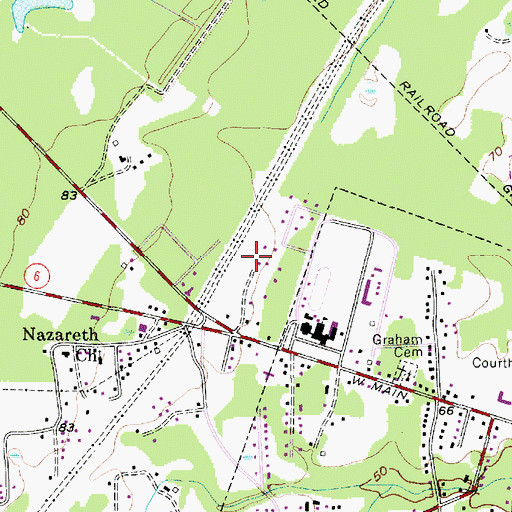 Topographic Map of Frazier Hill, SC