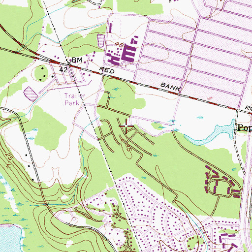 Topographic Map of Harbour Lake, SC