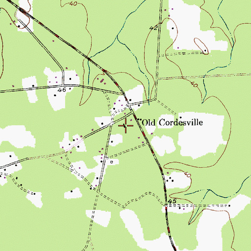 Topographic Map of Holiness Church, SC