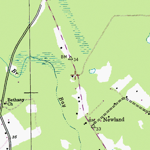 Topographic Map of Vigilant School (historical), SC