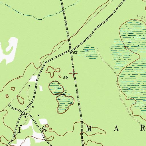 Topographic Map of Washington School (historical), SC