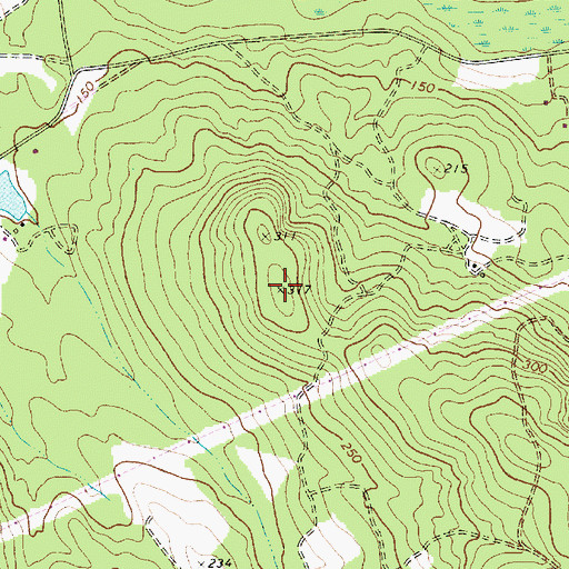 Topographic Map of Haigs Hill, SC