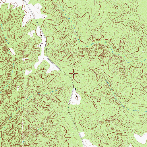 Topographic Map of Center Point School (historical), SC
