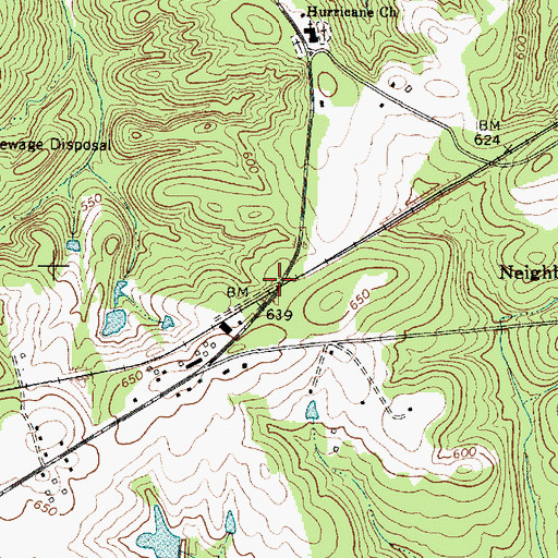Topographic Map of Dover (historical), SC
