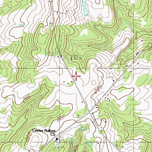 Topographic Map of Edens School (historical), SC