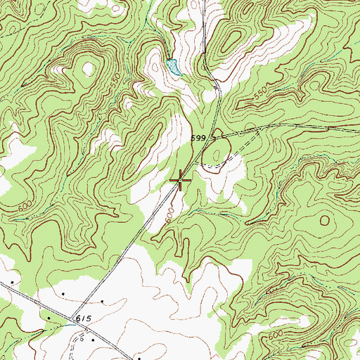 Topographic Map of Elizabeth Church (historical), SC